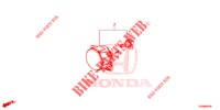 MISTLAMP  voor Honda CIVIC 1.4 ELEGANCE 5 deuren 6-versnellings handgeschakelde versnellingsbak 2016