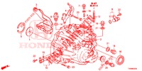 P.S. VERSNELLINGBOX  voor Honda CIVIC 1.4 ELEGANCE 5 deuren 6-versnellings handgeschakelde versnellingsbak 2016