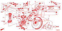 REM HOOFDCILINDER/HOOFDSPANNING (LH) voor Honda CIVIC 1.4 ELEGANCE 5 deuren 6-versnellings handgeschakelde versnellingsbak 2016