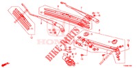 VOOR RUITESPROEIER (LH) voor Honda CIVIC 1.4 ELEGANCE 5 deuren 6-versnellings handgeschakelde versnellingsbak 2016