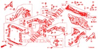 VOOR SCHOT/DASHBOARD  voor Honda CIVIC 1.4 ELEGANCE 5 deuren 6-versnellings handgeschakelde versnellingsbak 2016