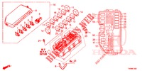 BEDIENINGSEENNEID (COMPARTIMENT MOTEUR) (2) voor Honda CIVIC DIESEL 1.6 EXECUTIVE NAVI EDITION X 5 deuren 6-versnellings handgeschakelde versnellingsbak 2016