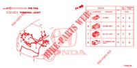 ELEKTRISCHE AANSLUITING (ARRIERE) voor Honda CIVIC DIESEL 1.6 EXECUTIVE NAVI EDITION X 5 deuren 6-versnellings handgeschakelde versnellingsbak 2016