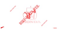 MISTLAMP  voor Honda CIVIC DIESEL 1.6 EXECUTIVE NAVI EDITION X 5 deuren 6-versnellings handgeschakelde versnellingsbak 2016