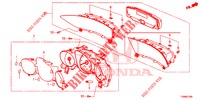 SNELHEIDSMETER  voor Honda CIVIC DIESEL 1.6 EXECUTIVE NAVI EDITION X 5 deuren 6-versnellings handgeschakelde versnellingsbak 2016