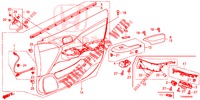 VOOR PORTIER VOERING (LH) voor Honda CIVIC DIESEL 1.6 EXECUTIVE NAVI EDITION X 5 deuren 6-versnellings handgeschakelde versnellingsbak 2016