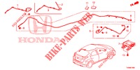 ANTENNE/LUIDSPREKER (LH) voor Honda CIVIC DIESEL 1.6 LIFSTYLE 5 deuren 6-versnellings handgeschakelde versnellingsbak 2016