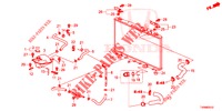 RADIATOR SLANG/RESERVETANK (DIESEL) voor Honda CIVIC DIESEL 1.6 LIFSTYLE 5 deuren 6-versnellings handgeschakelde versnellingsbak 2016