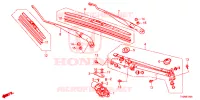 VOOR RUITESPROEIER (LH) voor Honda CIVIC LIFESTYLE 5 deuren 5-traps automatische versnellingsbak 2016