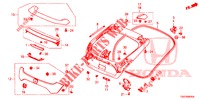 ACHTERKLEP PANEEL(2DE)  voor Honda CIVIC 1.0 S 5 deuren CVT versnellingsbak 2017