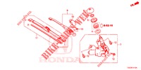 ACHTER RUITEWISSER  voor Honda CIVIC 1.5 PRESTIGE 5 deuren 6-versnellings handgeschakelde versnellingsbak 2017