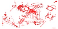 INSTRUMENTEN AFWERKING (COTE DE CONDUCTEUR) (LH) voor Honda CIVIC 1.5 PRESTIGE 5 deuren 6-versnellings handgeschakelde versnellingsbak 2017