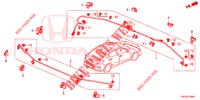 PARKEERSENSOR  voor Honda CIVIC 1.5 PRESTIGE 5 deuren 6-versnellings handgeschakelde versnellingsbak 2017