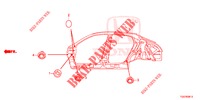 DOORVOERTULLE (LATERAL) voor Honda CIVIC 1.5 SPORT PLUS 5 deuren 6-versnellings handgeschakelde versnellingsbak 2017