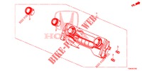 AIR CONDITIONER BEDIENING (1) voor Honda CIVIC DIESEL 1.6 ENTRY 5 deuren 6-versnellings handgeschakelde versnellingsbak 2018