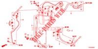 AIRCONDITIONER (FLEXIBLES/TUYAUX) (LH) voor Honda CIVIC DIESEL 1.6 ENTRY 5 deuren 6-versnellings handgeschakelde versnellingsbak 2018