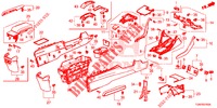 CONSOLE (LH) voor Honda CIVIC DIESEL 1.6 ENTRY 5 deuren 6-versnellings handgeschakelde versnellingsbak 2018