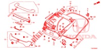 ACHTERKLEP PANEEL(2DE)  voor Honda CIVIC DIESEL 1.6 ENTRY 5 deuren 9-traps automatische versnellingsbak 2018