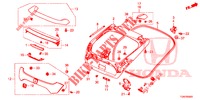 ACHTERKLEP PANEEL(2DE)  voor Honda CIVIC DIESEL 1.6 MID 5 deuren 9-traps automatische versnellingsbak 2018