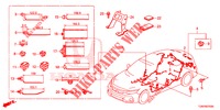 BEDRADINGSBUNDEL (4) (LH) voor Honda CIVIC DIESEL 1.6 MID 5 deuren 9-traps automatische versnellingsbak 2018