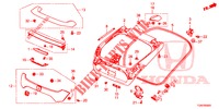 ACHTERKLEP PANEEL(2DE)  voor Honda CIVIC DIESEL 1.6 MID Black Edition 5 deuren 9-traps automatische versnellingsbak 2018