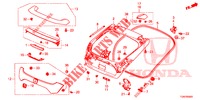 ACHTERKLEP PANEEL(2DE)  voor Honda CIVIC DIESEL 1.6 TOP 5 deuren 9-traps automatische versnellingsbak 2018