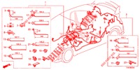 BEDRADINGSBUNDEL (3) (LH) voor Honda CIVIC TYPE R 5 deuren 6-versnellings handgeschakelde versnellingsbak 2016
