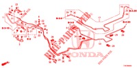 BRANDSTOF PIJP (LH) voor Honda CIVIC TYPE R 5 deuren 6-versnellings handgeschakelde versnellingsbak 2016