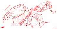 GIETWERK/BESCHERMER  voor Honda CIVIC TYPE R 5 deuren 6-versnellings handgeschakelde versnellingsbak 2016