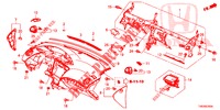 INSTRUMENTEN PANEEL BOVEN (LH) voor Honda CIVIC TYPE R 5 deuren 6-versnellings handgeschakelde versnellingsbak 2016