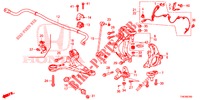 VOOR KNOKKEL  voor Honda CIVIC TYPE R 5 deuren 6-versnellings handgeschakelde versnellingsbak 2016