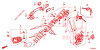 VOOR PORTIER SLOTEN/BUITEN HENDEL  voor Honda CIVIC TYPE R 5 deuren 6-versnellings handgeschakelde versnellingsbak 2016