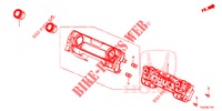 AIR CONDITIONER BEDIENING (2) voor Honda CIVIC TYPE R 5 deuren 6-versnellings handgeschakelde versnellingsbak 2017