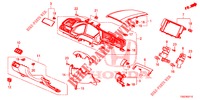 INSTRUMENTEN AFWERKING (COTE DE CONDUCTEUR) (LH) voor Honda CIVIC TYPE R 5 deuren 6-versnellings handgeschakelde versnellingsbak 2017