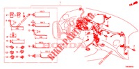 BEDRADINGSBUNDEL (2) (LH) voor Honda CIVIC TOURER DIESEL 1.6 COMFORT 5 deuren 6-versnellings handgeschakelde versnellingsbak 2014