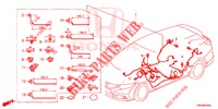 BEDRADINGSBUNDEL (3) (LH) voor Honda CIVIC TOURER DIESEL 1.6 COMFORT 5 deuren 6-versnellings handgeschakelde versnellingsbak 2014