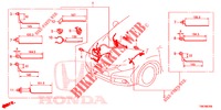 BEDRADINGSBUNDEL (4) (LH) voor Honda CIVIC TOURER DIESEL 1.6 COMFORT 5 deuren 6-versnellings handgeschakelde versnellingsbak 2014