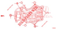 DOORVOERTULLE (INFERIEUR) voor Honda CIVIC TOURER DIESEL 1.6 COMFORT 5 deuren 6-versnellings handgeschakelde versnellingsbak 2014