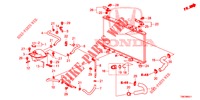 RADIATOR SLANG/RESERVETANK (DIESEL) voor Honda CIVIC TOURER DIESEL 1.6 COMFORT 5 deuren 6-versnellings handgeschakelde versnellingsbak 2014