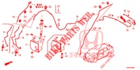 VOOR RUITEWISSER (2DE)  voor Honda CIVIC TOURER DIESEL 1.6 COMFORT 5 deuren 6-versnellings handgeschakelde versnellingsbak 2014