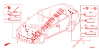 BEDRADINGSBUNDEL (8) voor Honda CIVIC TOURER DIESEL 1.6 S 5 deuren 6-versnellings handgeschakelde versnellingsbak 2014