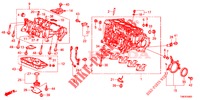 CILINDERBLOK/OLIEPAN (DIESEL) voor Honda CIVIC TOURER DIESEL 1.6 S 5 deuren 6-versnellings handgeschakelde versnellingsbak 2014