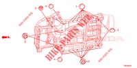 DOORVOERTULLE (INFERIEUR) voor Honda CIVIC TOURER DIESEL 1.6 S 5 deuren 6-versnellings handgeschakelde versnellingsbak 2014