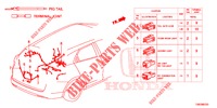ELEKTRISCHE AANSLUITING (ARRIERE) voor Honda CIVIC TOURER DIESEL 1.6 S 5 deuren 6-versnellings handgeschakelde versnellingsbak 2014