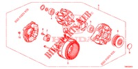 GENERATOR (DIESEL) (DENSO) voor Honda CIVIC TOURER DIESEL 1.6 S 5 deuren 6-versnellings handgeschakelde versnellingsbak 2014