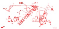 INSTALLATIEPIJP/VACUUMPOMP (DIESEL) voor Honda CIVIC TOURER DIESEL 1.6 S 5 deuren 6-versnellings handgeschakelde versnellingsbak 2014