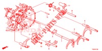 OVERSCHAKELVORK/STELSCHROEF (DIESEL) voor Honda CIVIC TOURER DIESEL 1.6 S 5 deuren 6-versnellings handgeschakelde versnellingsbak 2014
