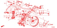 REM HOOFDCILINDER/HOOFDSPANNING (DIESEL) (LH) voor Honda CIVIC TOURER DIESEL 1.6 S 5 deuren 6-versnellings handgeschakelde versnellingsbak 2014