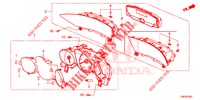 SNELHEIDSMETER  voor Honda CIVIC TOURER DIESEL 1.6 S 5 deuren 6-versnellings handgeschakelde versnellingsbak 2014