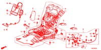 V. ZITTING COMPONENTEN (D.) (SIEGE REGLAGE MANUEL) voor Honda CIVIC TOURER DIESEL 1.6 S 5 deuren 6-versnellings handgeschakelde versnellingsbak 2014